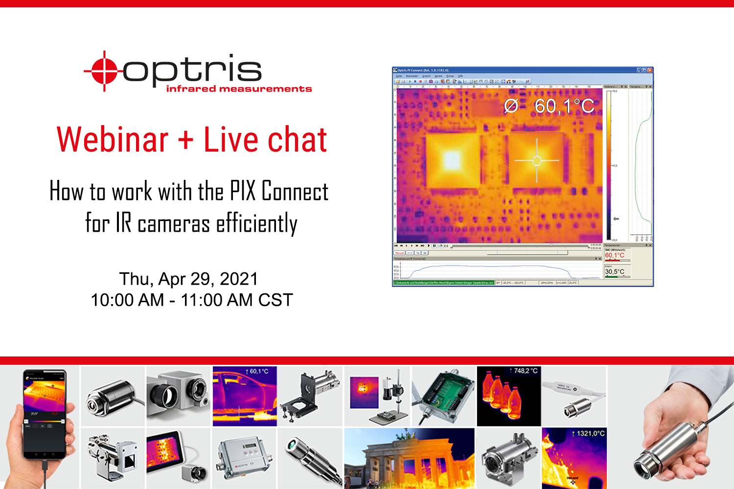 Optris Webinar on PIX Connect for IR Cameras